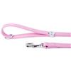 MyFamily Guinzaglio per Cani in Vera Pelle Glicine Hermitage con Finiture in Bronzo Bianco, 12-cm-110-cm