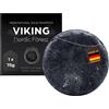MEDUNA Shampoo per capelli solido Viking Nordic Forest - Profumo di pino - Sapone per capelli con olio di cocco biologico e burro di karitè - Cosmetici naturali - Shampoo senza silicone - Shampoo per