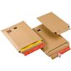 COLOMPAC Busta a sacco CP 010 in cartone - adesivo permanente - formato A4+ (235 x 340 mm) - altezza massima 35 mm - avana - ColomPac (unità vendita 20 pz.)