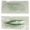 PVS Pinzetta sterile - monouso - 10 cm - verde - PVS (unità vendita 1 pz.)