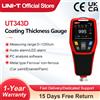 UNI-T UT343D rivestimento calibro di spessore retroilluminazione LCD 320x240 pixel Digital FE/NFE Tester di spessore della vernice per auto in metallo