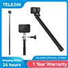 TELESIN Telescopin 3M lungo monopiede in fibra di carbonio Selfie Stick per GoPro Hero Insta360 DJI Action Camera accessori