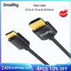smallrig Cavo SmallRig ultra sottile 4K da C a A / D a A / 60HZ Cavo 35 cm 55 cm per monitor fotocamera DSLR Cavo morbido Rig 3040/3041/3042