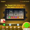 Hizpo Autoradio Android per Suzuki SX4 2006-2013 Fiat Sedici 2005-2014 Lettore video multimediale Navigazione 2din Carplay Stereo BT