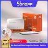 SONOFF ZBMINI L2 Zigbee Smart Switch nessun cavo neutro richiesto controllo bidirezionale a 1 banda tramite supporto APP eWeLink Alexa Google Alice