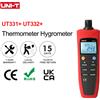 UNI-T Igrometro digitale del termometro di UNI-T UT331 + UT332 + misuratore di umidità di temperatura per le fabbriche-20 °C ~ 70 °C
