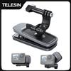 TELESIN 360 ° Supporto magnetico per morsetto per zaino con rotazione per GoPro Hero 13 12 11 10 9 8 7 Insta360 DJI Action Camera Accessori