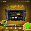 Hizpo 8 pollici Autoradio 2 Din Android 13 Lettore multimediale GPS per Mercedes Benz W203 W209 Classe C C180 C200 CLK200 Stereo DSP BT