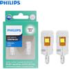 Philips Ultinon LED T10 W5W 194 6000K Bright White Car LED Signals leggi le lampade della piastra della porta interni Dashborad Bulbs