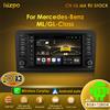 Hizpo lettore autoradio da 8 pollici multimediale per Mercedes Benz classe M W164 classe GL X164 ML GL320 navigazione GPS Stereo Carplay DSP