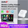 Carlinkit 3.0 Mini Carplay Wireless per Toyota Mazda Nissan Camry Suzuki Subaru Citroen Audi Mercedes Kia IOS15 per Spotify BT