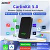CarlinKit 5.0 2air Adattatore CarPlay Wireless Android Auto Wireless Smart Box 2 in 1 Per Volvo Benz Audi Kia Hyundai VW Mazda