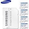 SAMSUNG Scheda di memoria MicroSD Samsung EVO Plus 512GB 256GB 128GB U3 A2 V30 64GB U1 A1 C10 SDXC Scheda Micro SD UHS-I TF Trans Flash Microsd