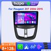 Hizpo 2 Din Android 14 Per PEUGEOT 207 207CC 2006-2015 Autoradio Multimedia Video Player Navigazione Autoradio CarPlay Stereo RDS