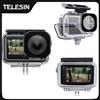 TELESIN 45M Custodia impermeabile per DJI OSMO Action 3 4 5Pro Custodia subacquea Custodia protettiva ad alta resistenza