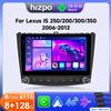 Hizpo Android 14 Per Lexus IS250 200 300 350 2006-2012 Autoradio Bluetooth Touchscreen Lettore Multimediale Autoradio WIFI Carplay