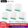 SONOFF 1-20PCS SONOFF MINIR4M Matter Wifi Smart Switch Mini Modulo di Automazione Domestica Connessione Locale per Alexa Google Home SmartThings