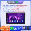 Hizpo 10.1 "Radio Per Jeep Chrysler Compass Commander Grand Cherokee Wrangler Liberty Dodge GPS Multimediale Carplay Android