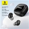 Baseus Bass BD1 Auricolari wireless Bluetooth 5.4 Mini Bean Auricolari 38 ore di riproduzione IP55 Cuffie sportive impermeabili