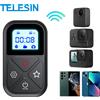 TELESIN Telecomando Bluetooth per GoPro Hero 13 12 11 10 9 con cinturino da polso 80M Telecomando intelligente wireless per accessori GoPro
