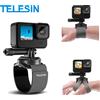 TELESIN Cinturino da polso con rotazione di 360 gradi per GoPro Hero 13 12 11 10 9 Supporto per fascia per Insta360 Osmo Action