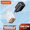 Toocki 33W GaN USB C caricabatterie Display digitale PD ricarica rapida per iPhone 15 14 Max Pro iPad per caricabatterie Xiaomi Poco Samsung S23