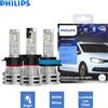 Philips H4 H7 H11 LED Ultinon Pro3101 H1 H3 HB3 HB4 HIR2 9005 9006 9012 Lumileds LED faro auto 6000K lampadine bianche luminose, 2x