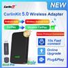 Carlinkit 2air Mini5 Pro CarlinKit 5.0 Wireless CarPlay Wireless Android Auto Box 2.4G e 5.8Ghz WiFi BT Connect Plug & Play per Auto AA CP cablate CarlinKit 4.0