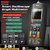 BSIDE nuovo multimetro grafico oscilloscopio portatile professionale digitale Multiteter DC AC corrente capacità Ohm diodo Hz Tester