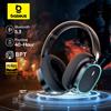 Baseus GH02 Cuffie wireless da gioco con microfono Cuffie over-ear Bluetooth 5.3 Driver da 40 mm Cuffie RGB 2.4G/wireless/cavo
