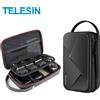 TELESIN Borsa spaziale regolabile da trasporto impermeabile PU per GoPro Hero 13 12 11 10 9 8 7 6 Insta360 Osmo Action Accessori Bag