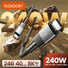 toocki Cavo Toocki PD 240W da tipo C a USB C cavo di ricarica Super veloce USB4.0 per iPhone 15 Pro Samsung Xiaomi Huawei 8K @ 60Hz cavo dati
