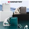 MONSTER Auricolari originali Monster XKT17 cuffie Bluetooth 5.3 Wireless cuffie da gioco TWS riduzione del rumore con microfono auricolari sportivi nuovo