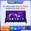 Hizpo Android Auto Multimediale Per Mercedes Benz Classe C W204 S204 2007-2010 Lettore Radio Navigazione Stereo Carplay Autoradio GPS