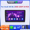 Hizpo AI Radio Vocale Per Audi A4 2000-2009 S4 B6 B7 RS4 Seat Exeo RS4 Auto Multimedia GPS 2din Wireless CarPlay Android Auto 7862