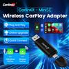 CarlinKit Adattatore Carplay Wireless 2024 Mini Carplay Auto USB/Tipo C Dongle OTA Aggiornamento 5G Adattatore Wifi per Spotify Mazda Hyundai