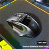 AULA Mouse da gioco AULA SC550 Mouse Macro Wireless 2.4G retroilluminazione RGB Design ergonomico Mouse E-sport accessori per PC