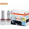 OSRAM Fendinebbia a LED H8 H11 H16 65219CW 12V 10W 6000K Bianco freddo Blu ghiaccio Kit di guida a LED Set Lampade a LED per auto Più luminose a lunga durata