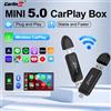 CarlinKit MINI 5 Dongle CarPlay wireless Smart CarPlay Box cablato a USB wireless Adattatore per riproduzione auto WiFi Bluetooth Connessione automatica