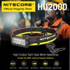 NITECORE HU2000 faro da lavoro di tipo Split ad alto rendimento 2000 lumen USB-C ricarica faro a LED luce da lavoro opzioni di alimentazione flessibili