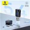 Baseus BA04 + Adattatore audio wireless per sistemi Windows 7/8.1/10/11 Ricevitore audio Bluetooth veloce Ricevitori PC USB Bluetooth 5.4