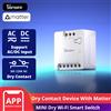 SONOFF MINI-D Wi-Fi Smart Switch Primo MINI dispositivo relè a contatto secco con importa supporta il controllo del contattore di alimentazione CA/CC