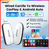 CarlinKit Baidu CarLife a Wireless CarPlay Android Auto Wireless Auto Connect Aggiornamento originale dell'autoradio per auto CarLife cablata