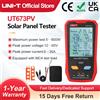 UNI-T Tester per Pannelli Solari UNI-T UT673PV 5~800W, Misuratore di Potenza Massima per Moduli Fotovoltaici, Tensione a Circuito Aperto, Corrente a Cortocircuito, Misuratore MPPT