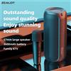 ZEALOT-S69M Macchina per karaoke Sistema di altoparlanti portatile Bluetooth 5.3 con 1 o 2 microfoni wireless Regali per canto in famiglia a casa
