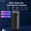ZEALOT Altoparlante wireless Zealot S49 Pro da 20 W, qualità audio Hifi wireless con luce RGB, bass boost, doppio abbinamento, batteria da 3000 mAh.