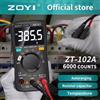 ZOYI Multimetro digitale 6000 Conteggio Vero valore efficace Multimetro multifunzione Voltmetro Serie ZT-102A Tester per strumenti portatili