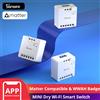 SONOFF MINI-D Contatto a secco WiFi Smart Switch ESP32 Chip Matter Compatibile Ingresso AC/DC 1-10PCS Set Scena intelligente tramite eWeLink Alexa