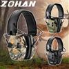 ZOHAN Tattico Tiro Elettronico Paraorecchie Caccia Pickup Suono Anti-rumore Cuffie protettive per l'udito SNR 27dB Sicurezza Esterna