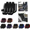 AUTO PLUS AUTOPLUS Coprisedili per auto sportivi Set completo Dimensioni universali adatte per la maggior parte degli accessori per auto SUV Camion Interni con compatibile con airbag